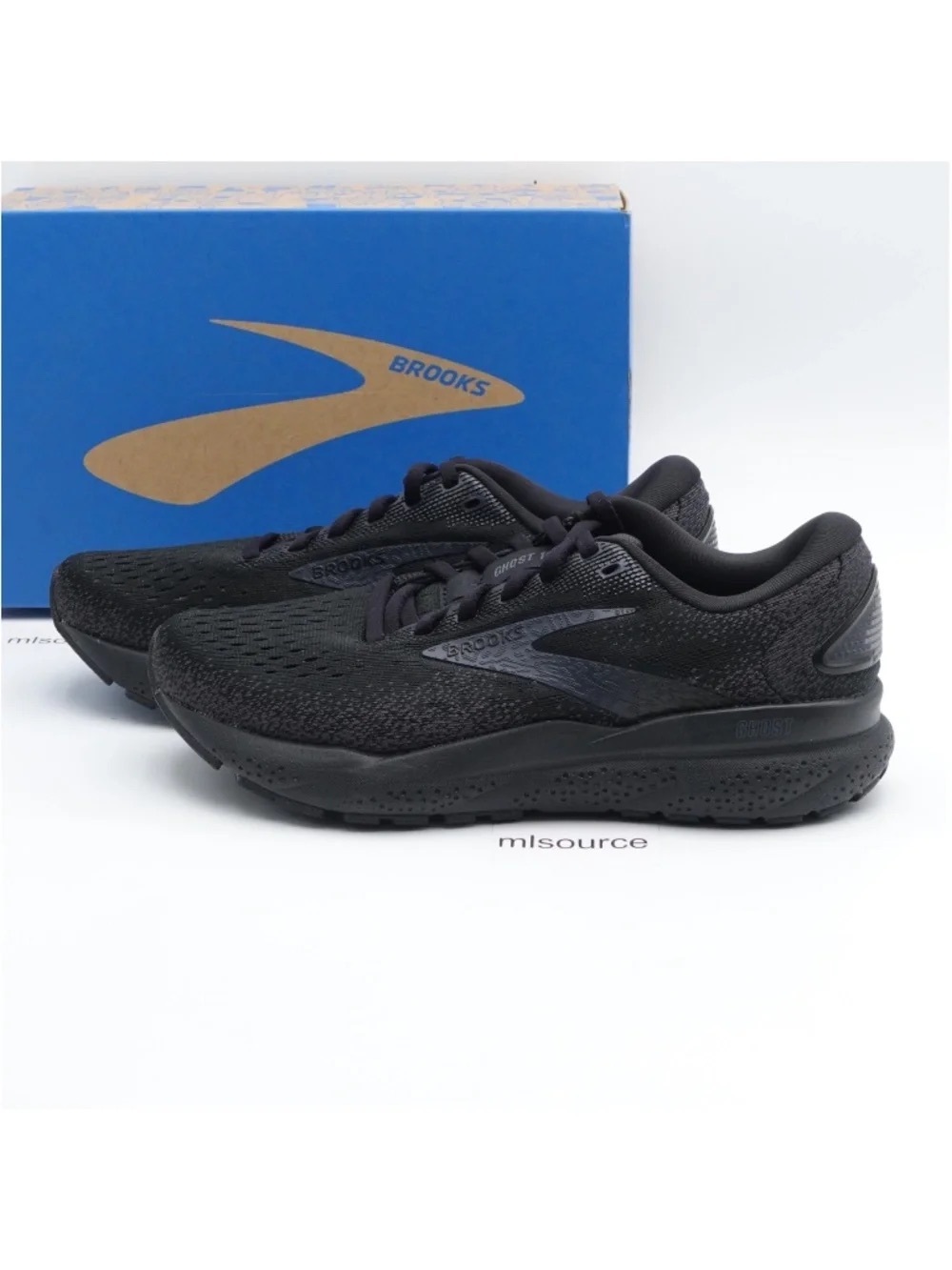 Brooks Womens Wide D Ghost 16 Athletic Running Sneakers Lightweight Cushioned